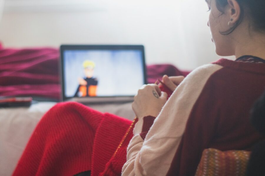 Person watching cozy