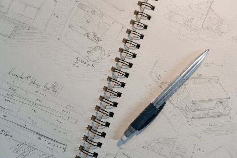 Animation storyboard sketches