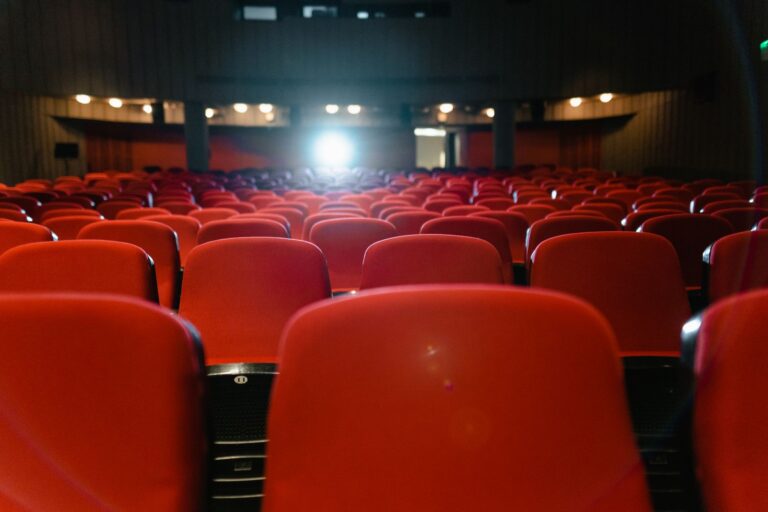 Cinema screen empty