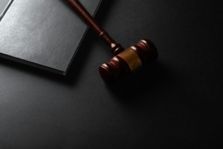Courtroom judge gavel