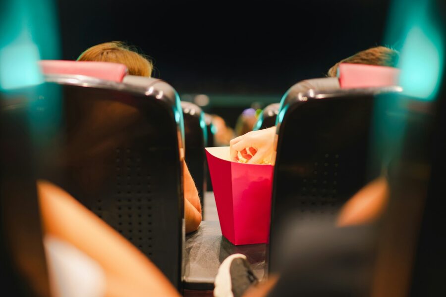 Midnight cinema audience