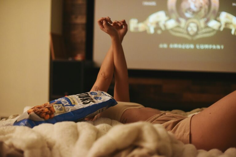 Movie night sofa