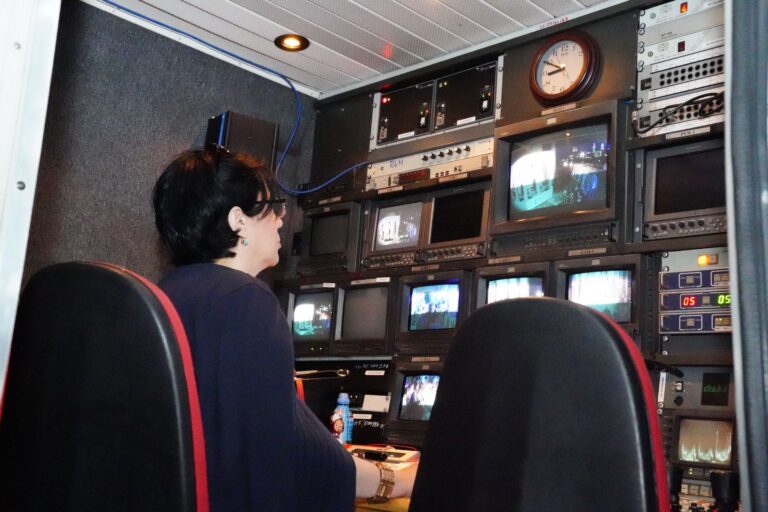 Control room monitors