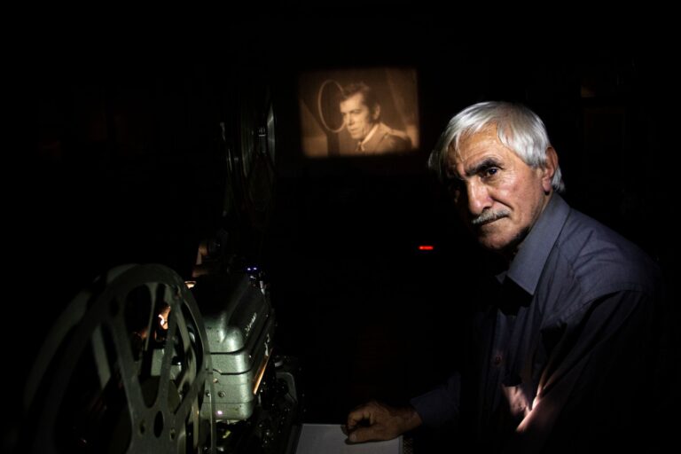 Vintage cinema projector