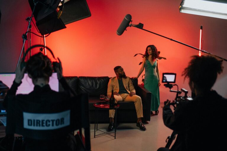 Casting audition room