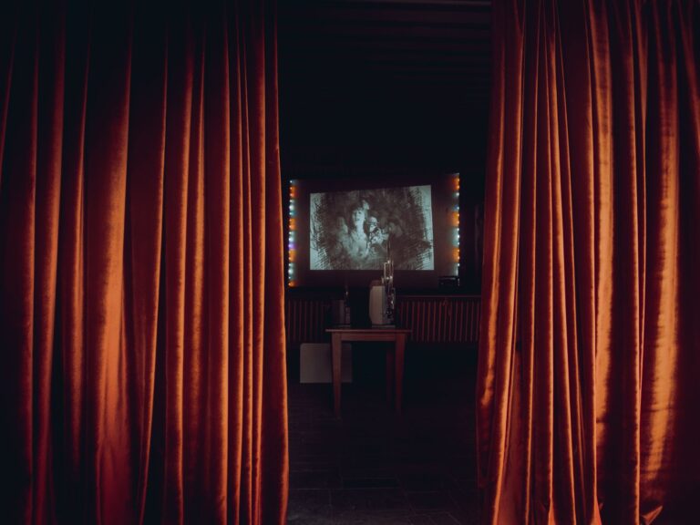 Silent film projector