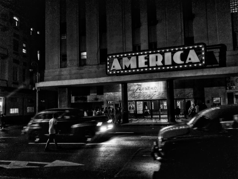 Vintage cinema audience