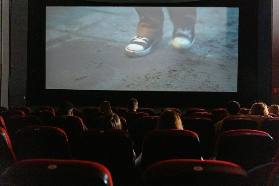 Movie theater seats
