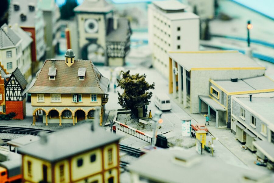 Vintage film set