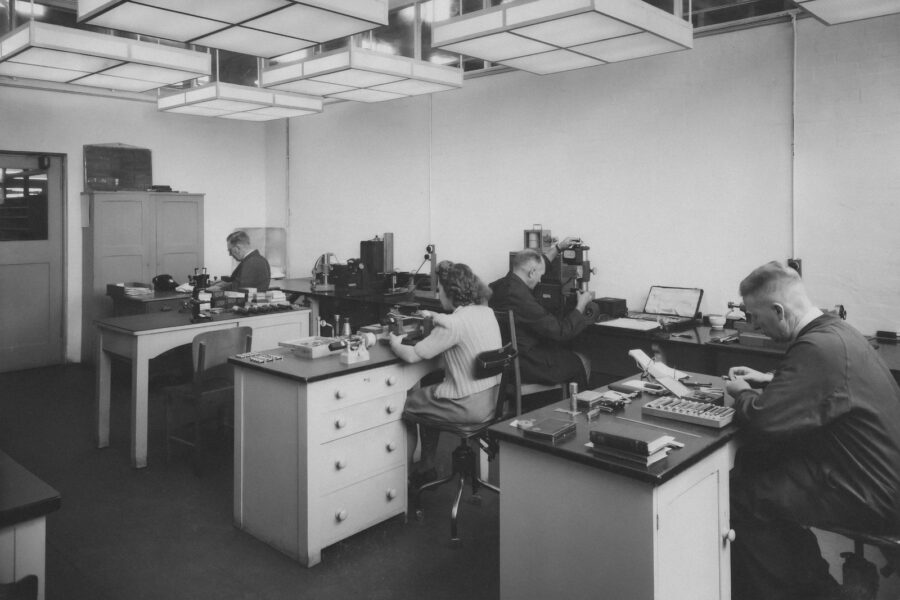 Vintage animation studio