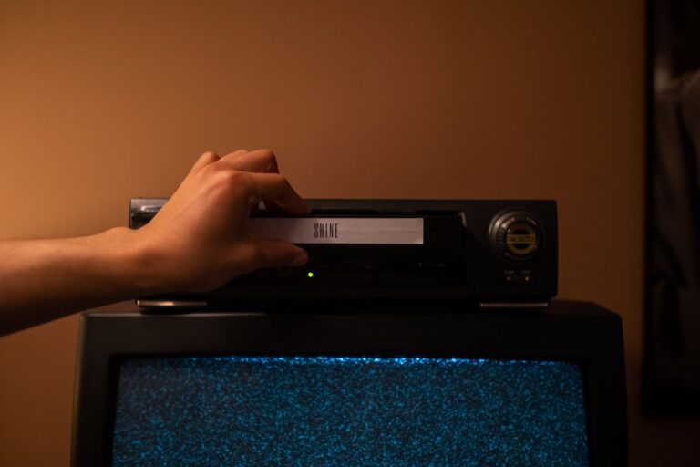 Old vhs cassette