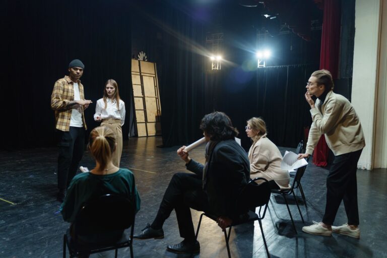 Actor audition stage