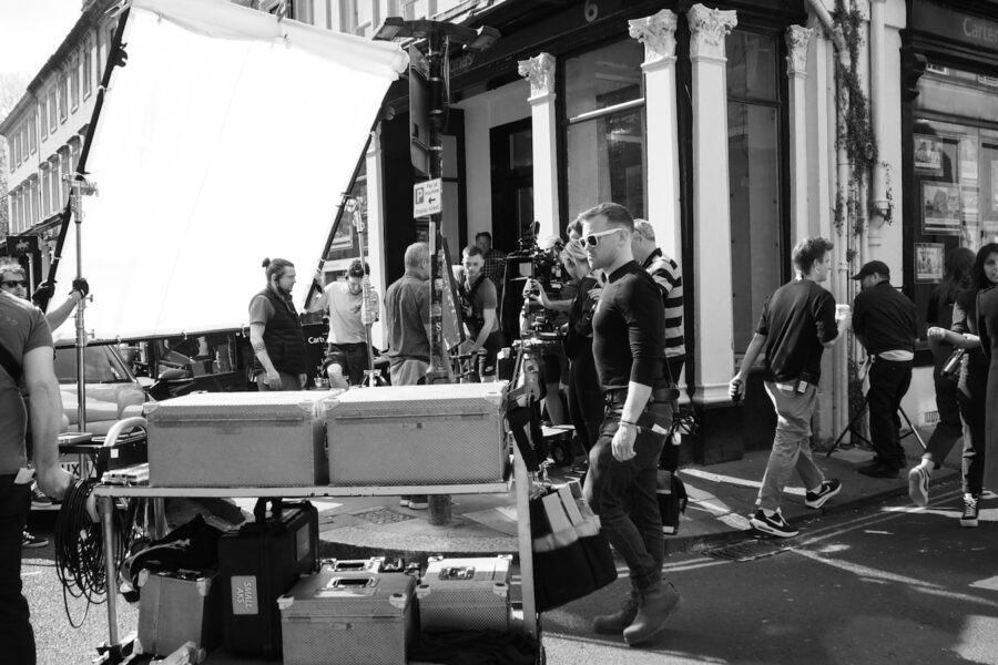Film crew street