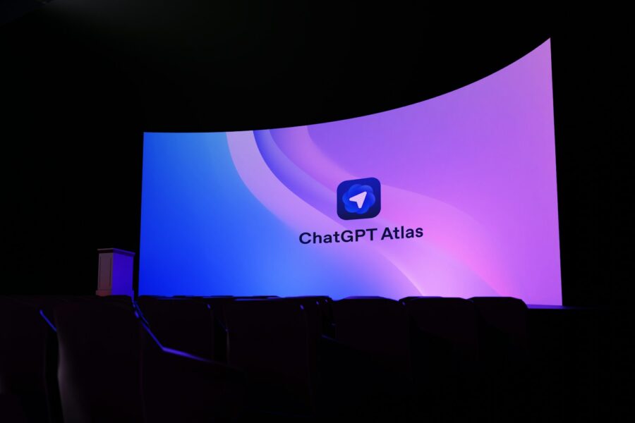 Cinema screen audience