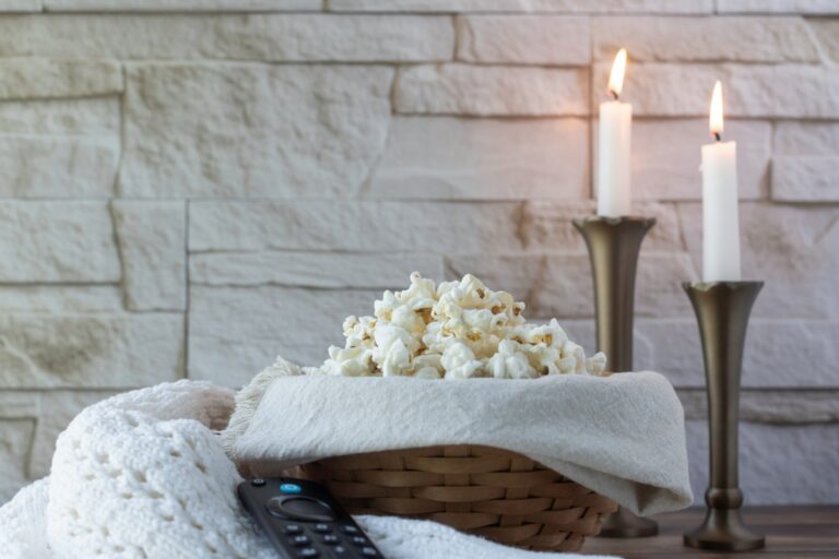 Cozy home cinema