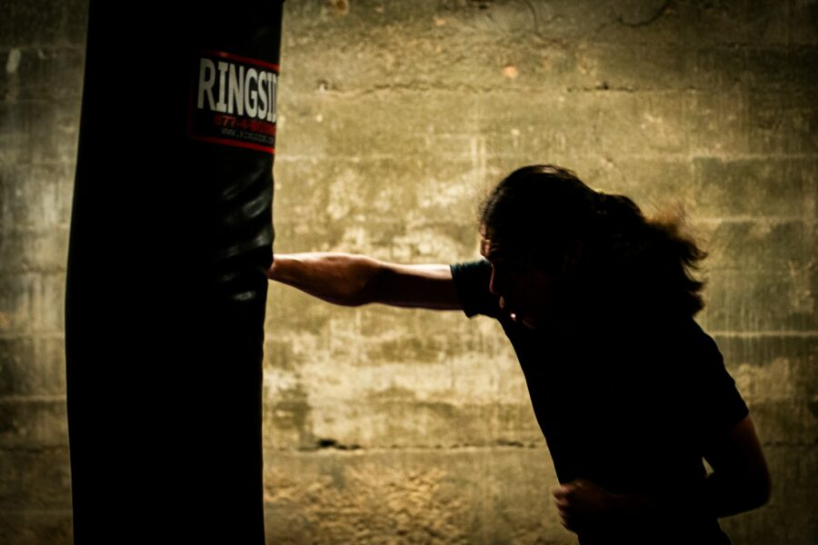 Action movie actor