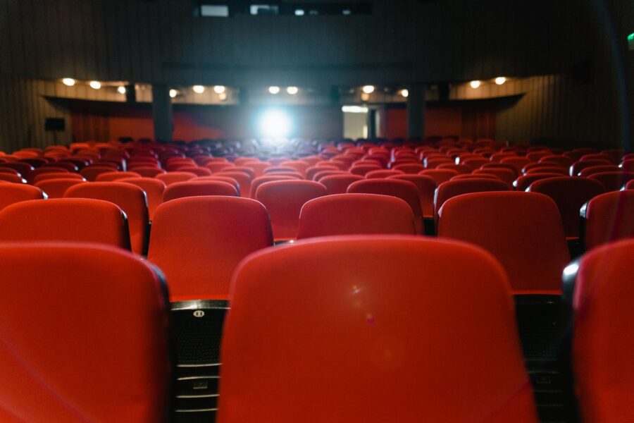 Theater stage empty