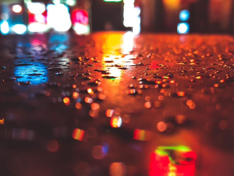 City street night