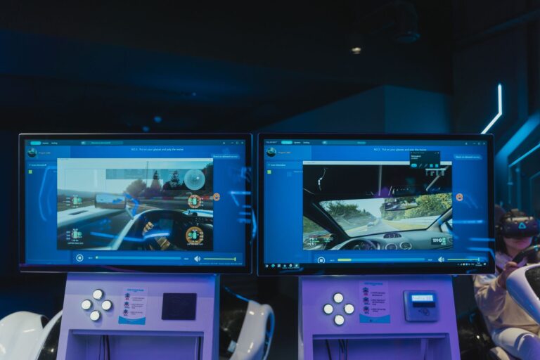 Spaceship crew cockpit