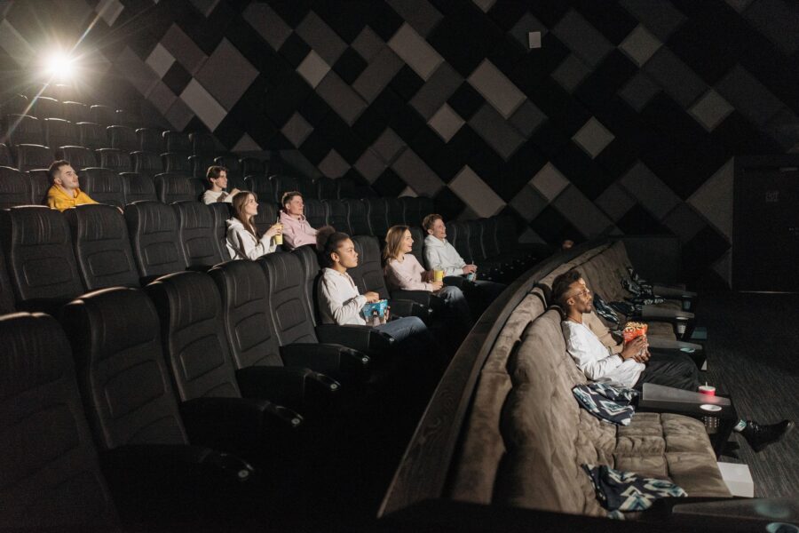 Movie theater screen