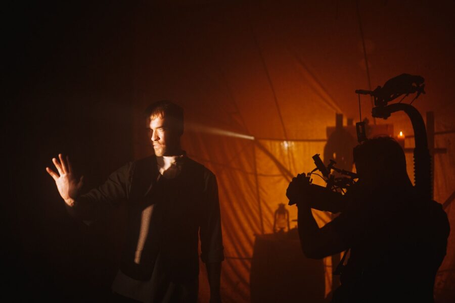 Film actor close