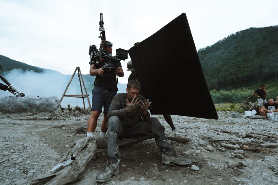 Film actor close