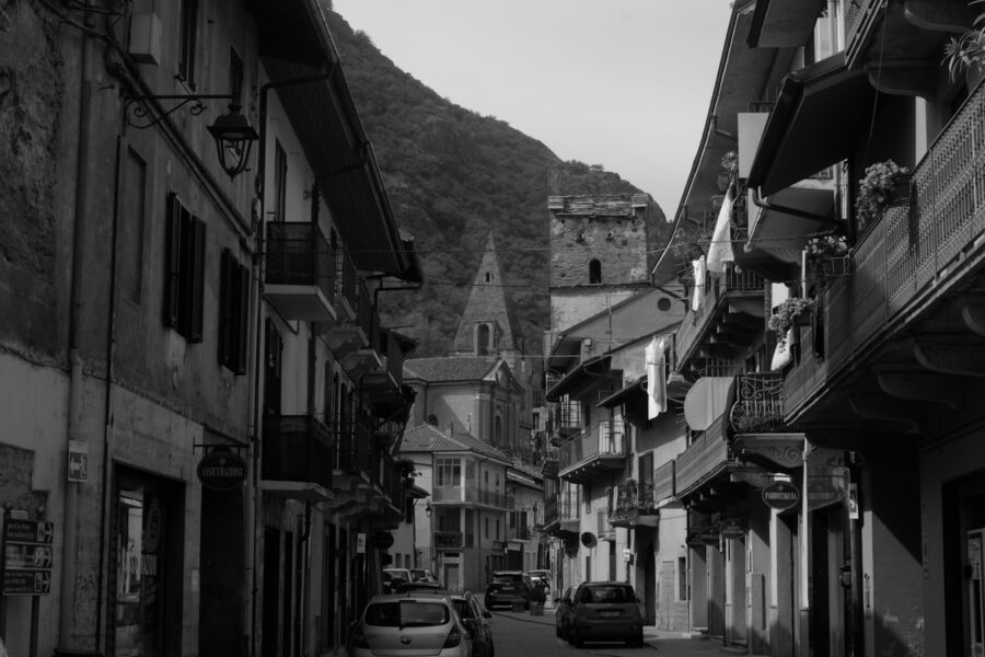 Black white italian