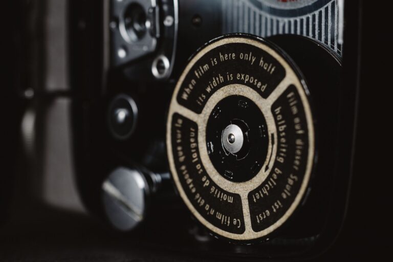 Vintage film camera