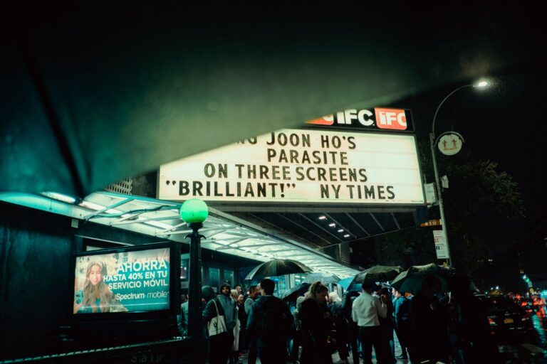 Film festival marquee