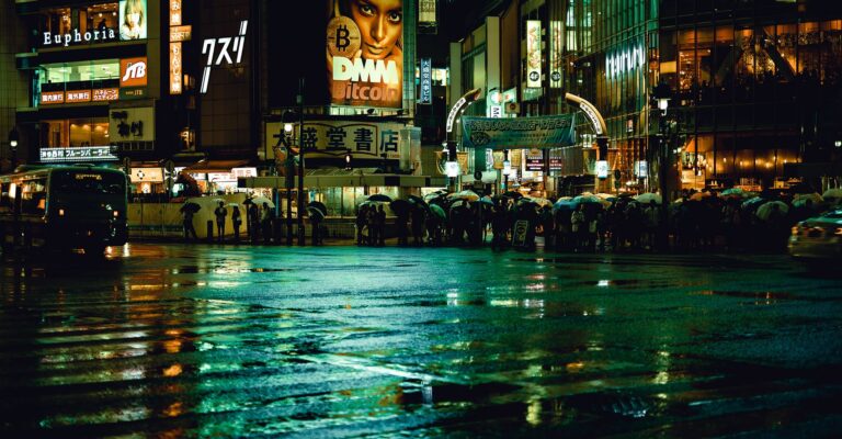 Tokyo neon street