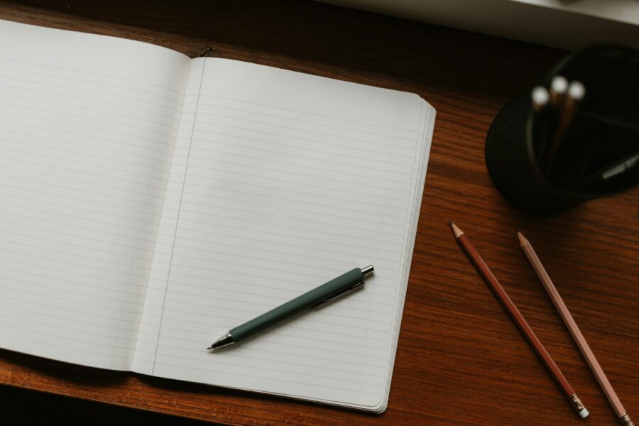 Film script pages