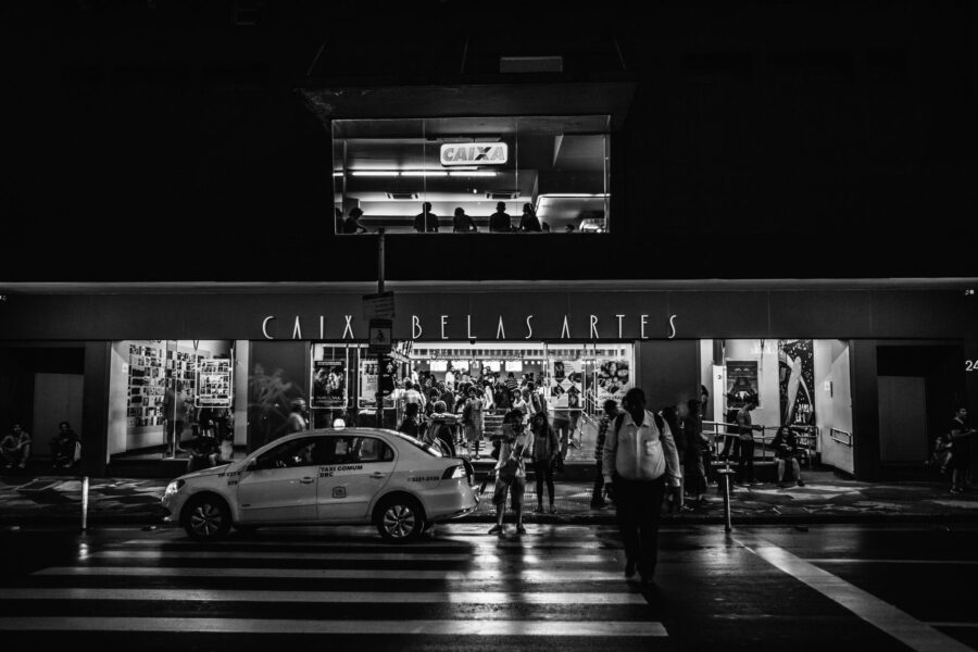 Black white cinema