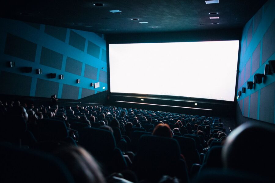 Cinema screen blockbuster